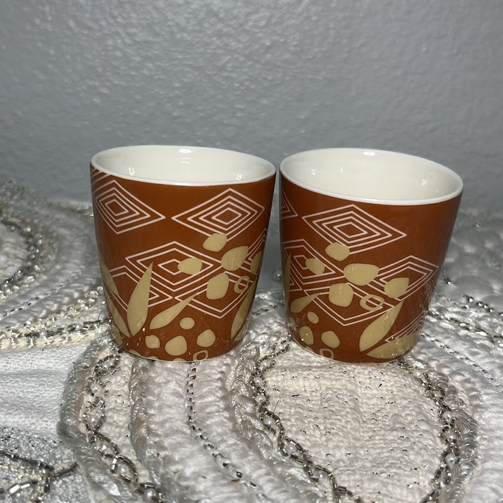 Starbucks Demitasse espresso cups from the 2013 Ethiopia collection {Like New} - Picture 2 of 7